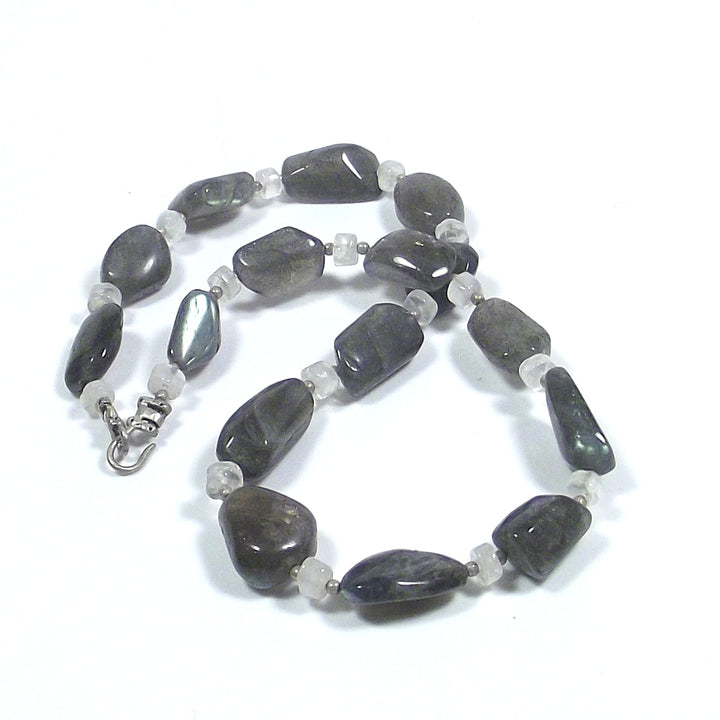 NECKLACE | STONES with LABRADORITE Moonstone | CRAFTSMANSHIP