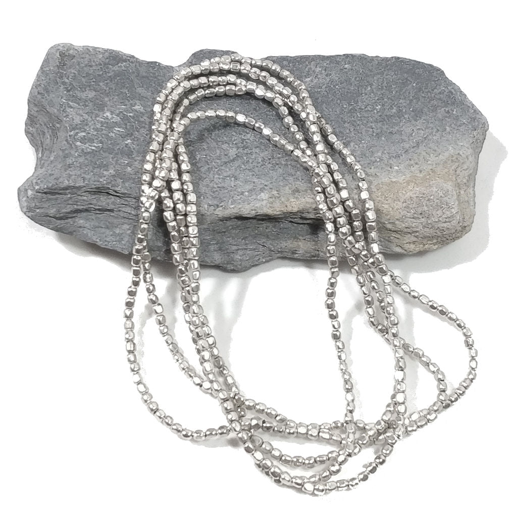 Collana lunga artigianale in ottone Collana ETNICA | COLLANE IN OTTONE
