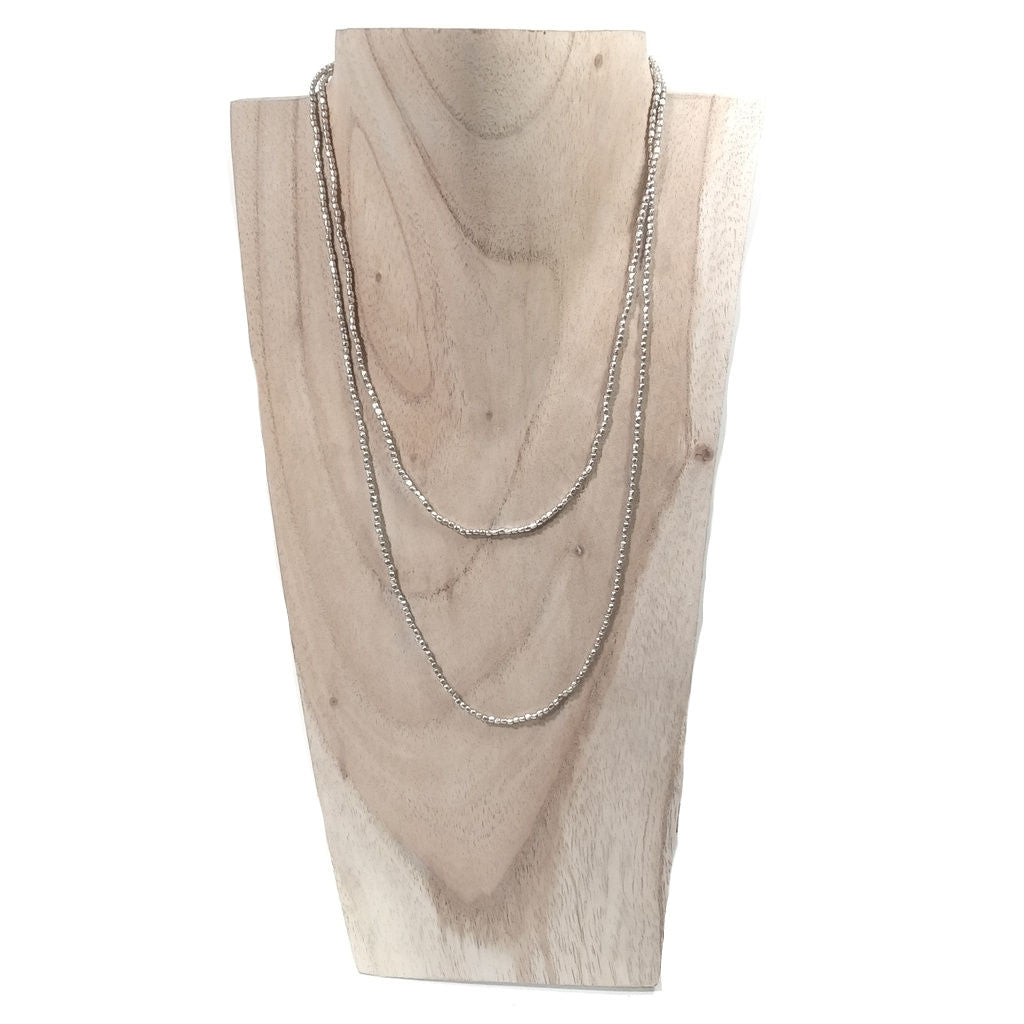 Collana lunga artigianale in ottone Collana ETNICA | COLLANE IN OTTONE