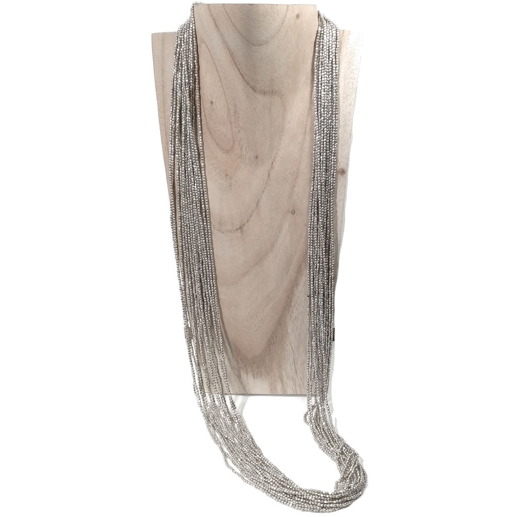 Collana lunga artigianale in ottone Collana ETNICA | COLLANE IN OTTONE