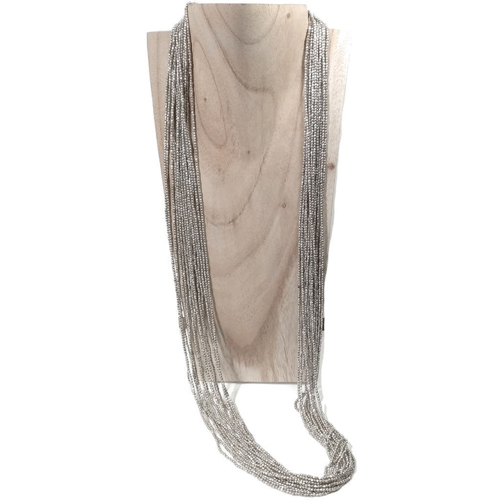 Collana lunga artigianale in ottone Collana ETNICA | COLLANE IN OTTONE