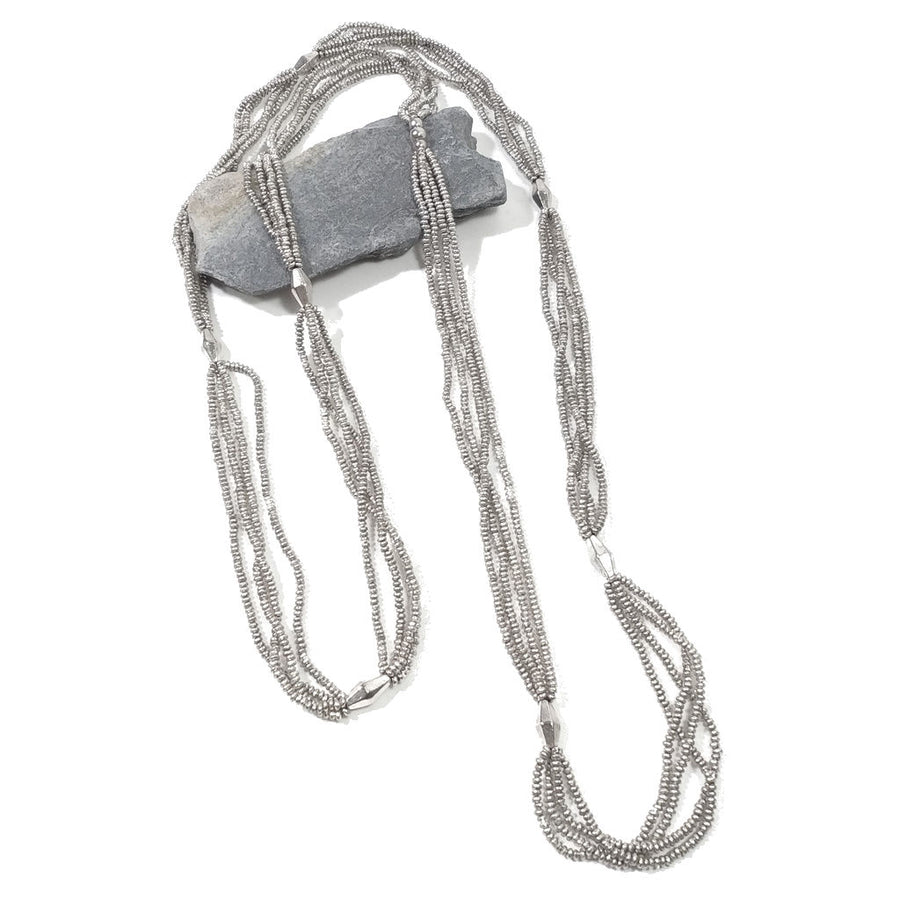 Collana lunga artigianale in ottone Collana ETNICA | COLLANE IN OTTONE