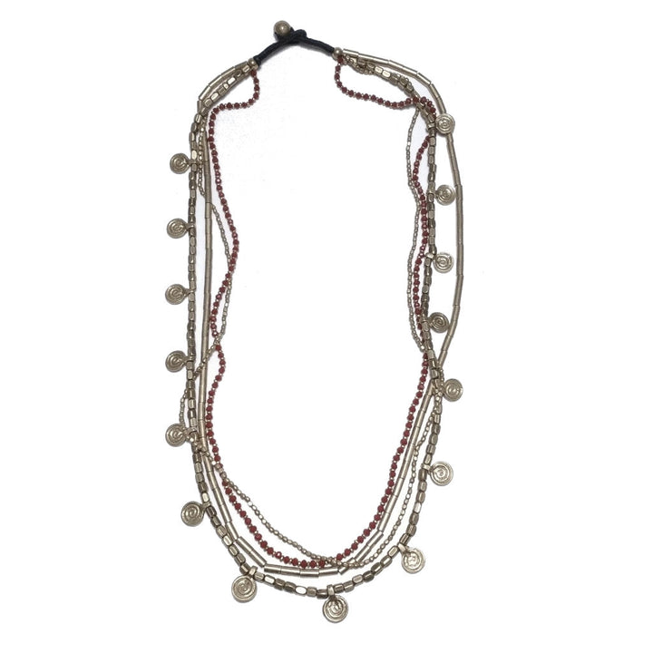 Collana artigianale in ottone Collana ETNICA | COLLANE IN OTTONE tibet