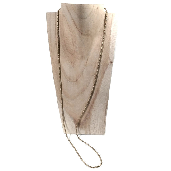 Collana lunga artigianale in ottone Collana ETNICA | COLLANE IN OTTONE