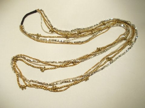 Naga brass necklace