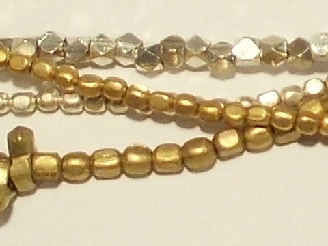 Naga brass necklace