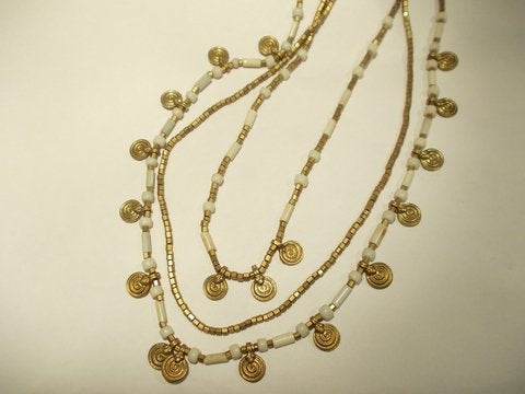 Naga-Halskette aus Messing