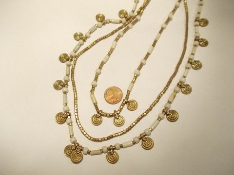 Naga-Halskette aus Messing