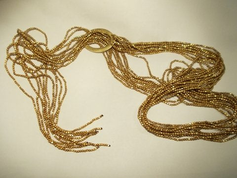 Collana in ottone Naga - multi