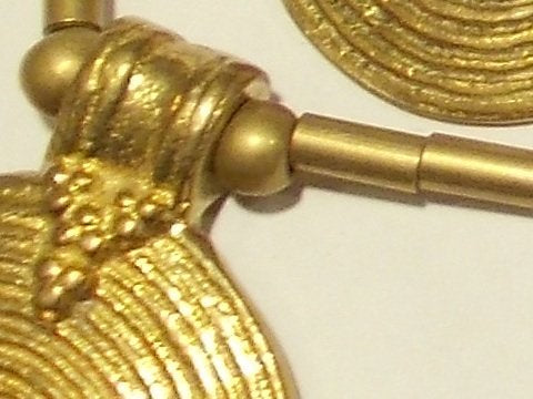 Naga-Skalar-Messinghalskette