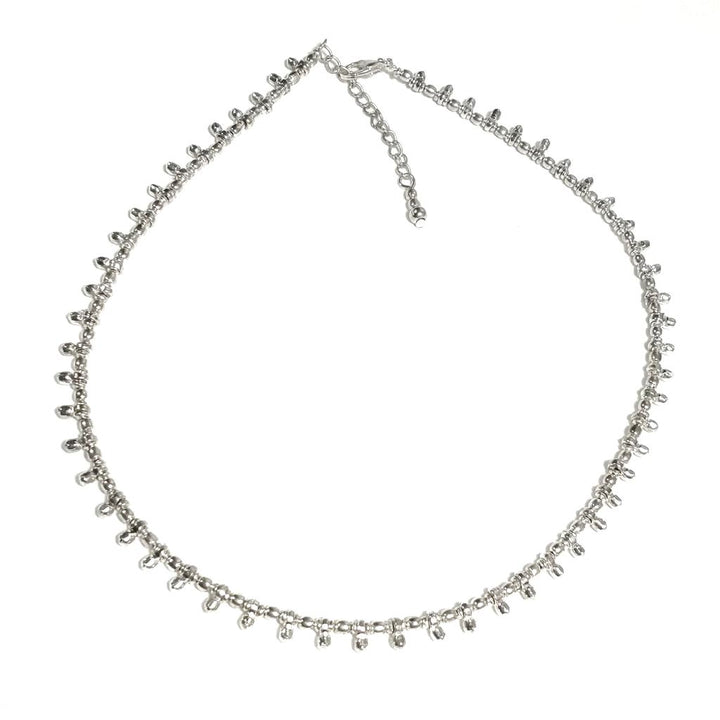 Collana etnica choker artigianale in ottone - MADARIPUR