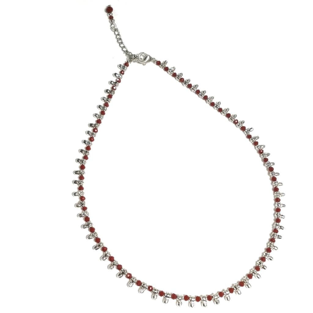 Collana etnica choker artigianale in ottone - MADARIPUR
