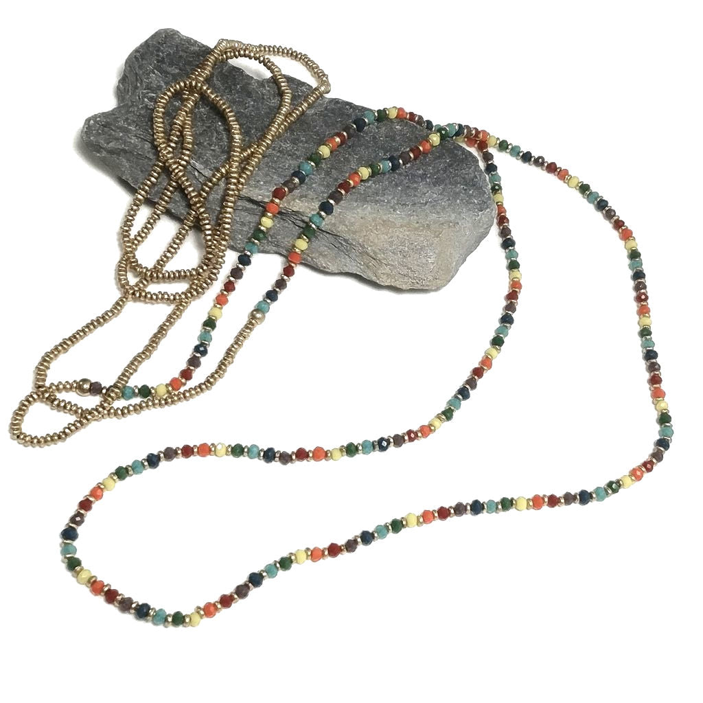 Collana artigianale in ottone Collana ETNICA | COLLANE IN OTTONE | Collana lunga