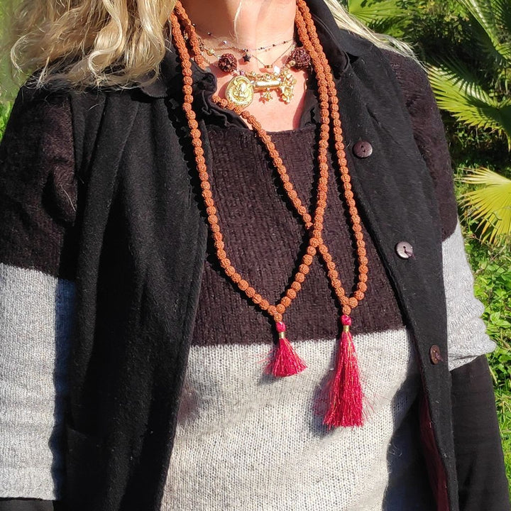 Rudraksha Mala 108 semi
