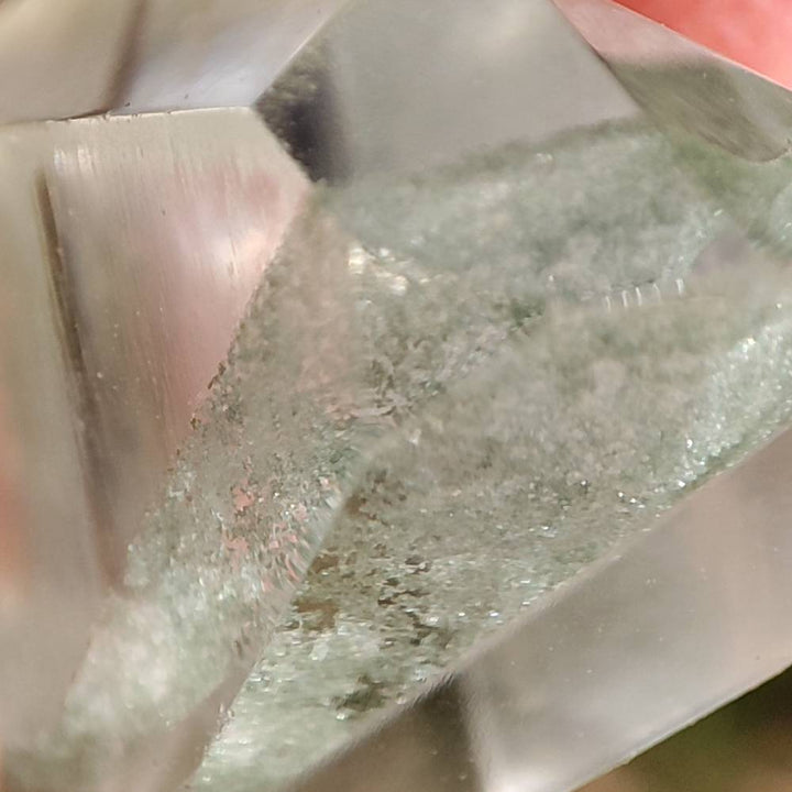 Mono orecchino in argento 925 con Cristallo di rocca - Pezzo unico
