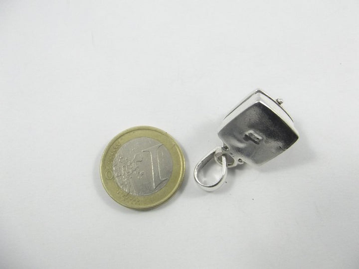 CIONDOLO onice - scattola - argento 925 - ilmondodiwit - Ciondolo