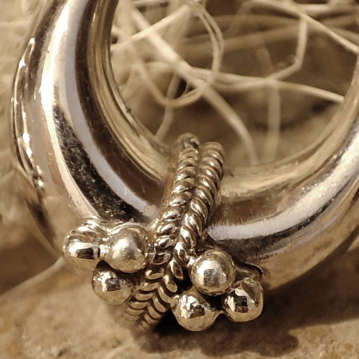 ORECCHINI a cerchio in argento 925 - MAHLAR