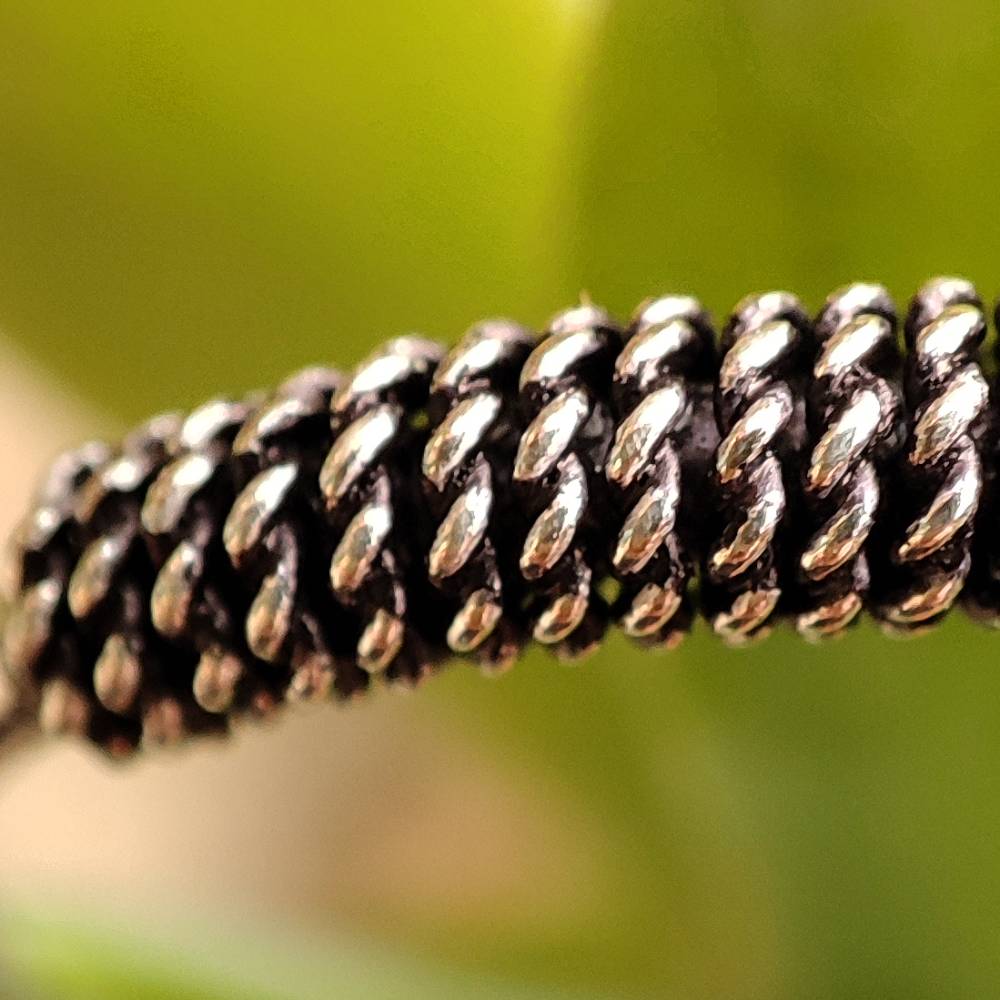 ORECCHINI etnici a cerchio in argento 925 - THENI