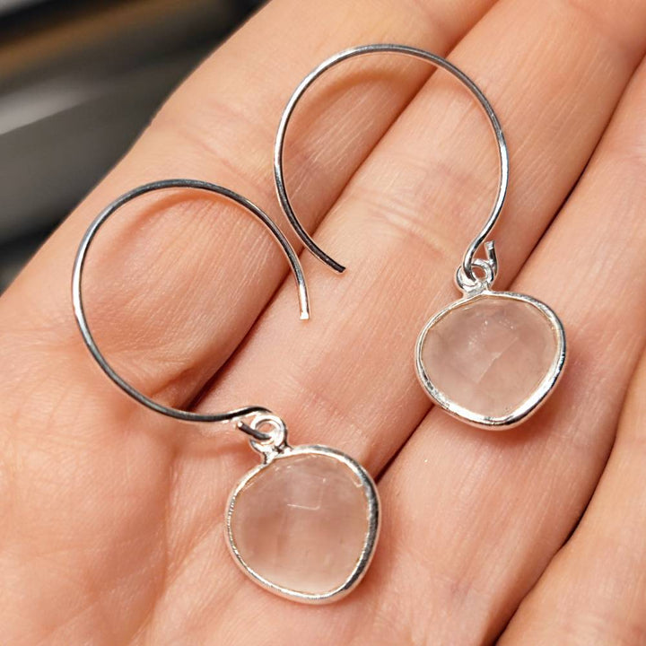 ORECCHINI etnici con pietra in argento 925 - ADALAJ