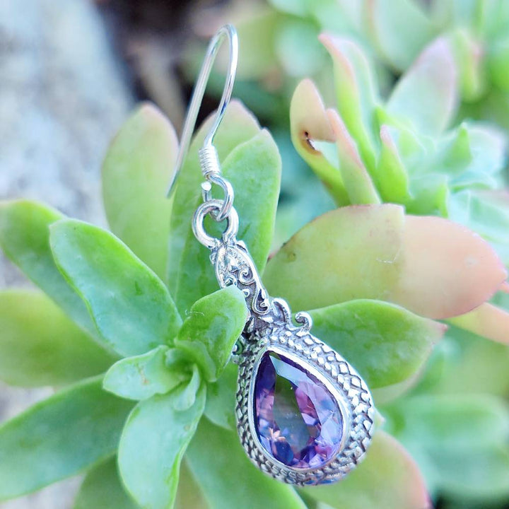 ORECCHINI con pietra in argento 925 - FULMAL