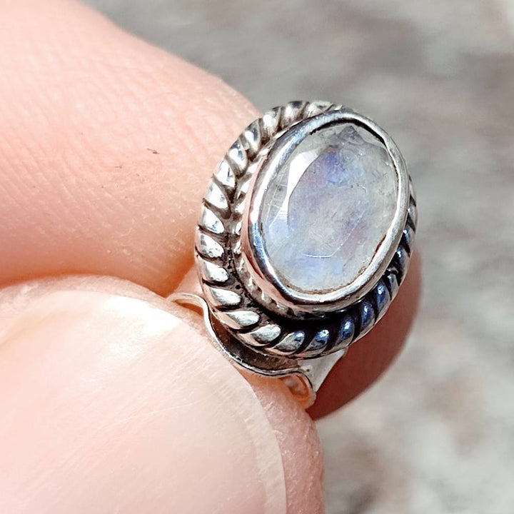 ORECCHINI etnici con pietra in argento 925 - PRANTIJ