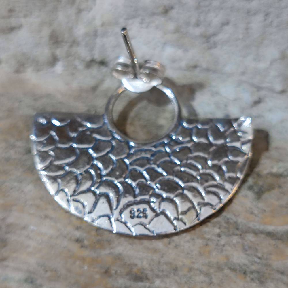 ORECCHINI a ventaglio etnici in argento 925 - VALKI
