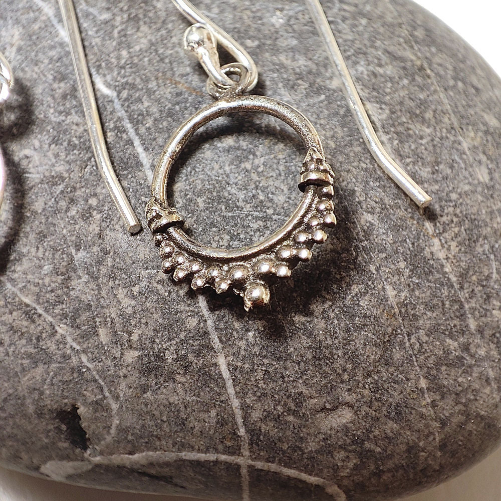Orecchini pendenti in argento 925 - NAGULA