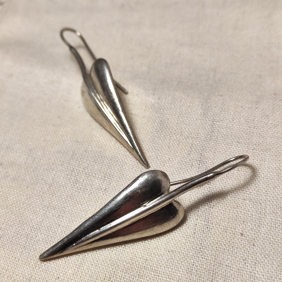 ORECCHINI satinati argento 925 - DIL