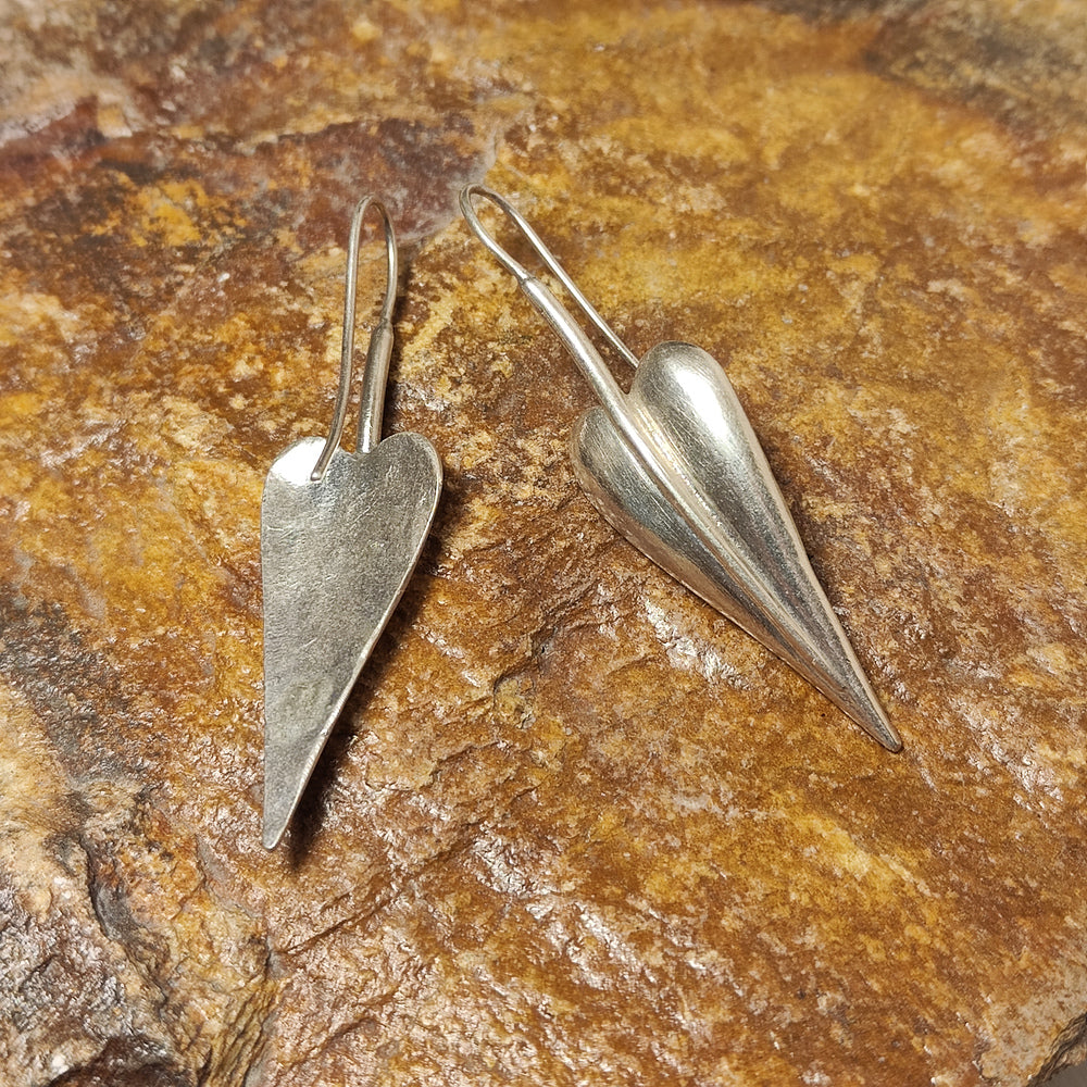 ORECCHINI satinati argento 925 - DIL