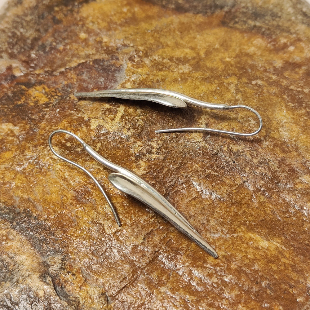 ORECCHINI satinati argento 925 - DIL