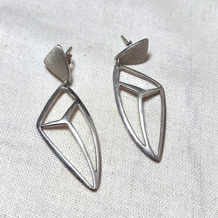 ORECCHINI satinati argento 925 - LEISURE