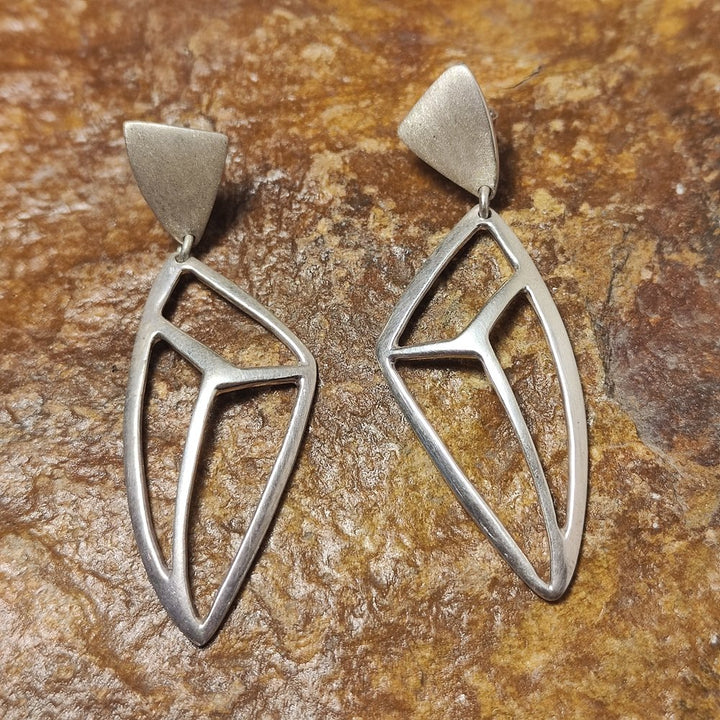 ORECCHINI satinati argento 925 - LEISURE