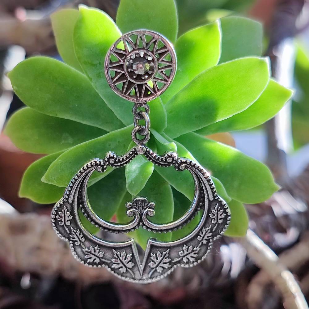 ORECCHINI etnici in argento 925 - KAMTHA