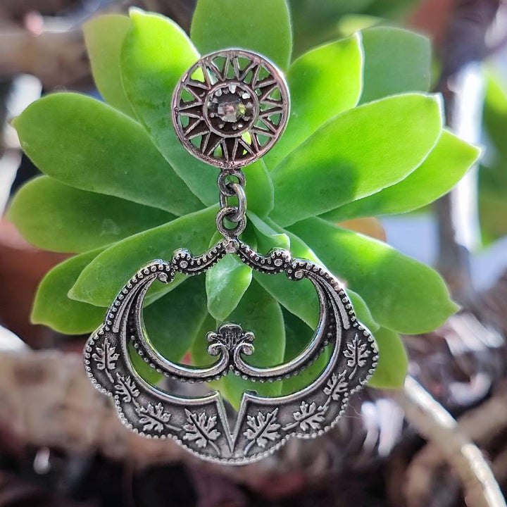 ORECCHINI etnici in argento 925 - KAMTHA