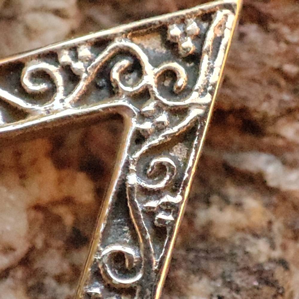 ORECCHINI etnici con pietra in argento 925 - MAKRAI