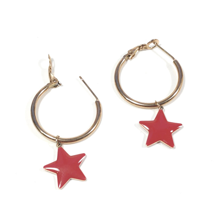 ORECCHINI Argento 925 dorato rosaORECCHINI  | Stelle