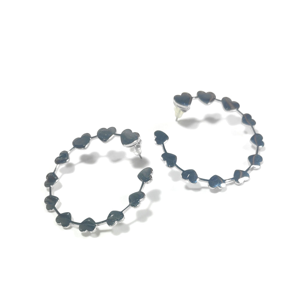 ORECCHINI acciaio 316 L ChirurgicoORECCHINI  | Cuori