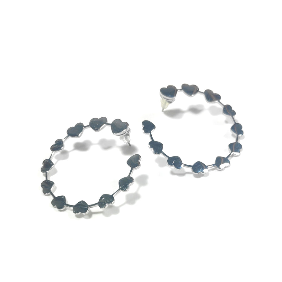 ORECCHINI acciaio 316 L ChirurgicoORECCHINI  | Cuori