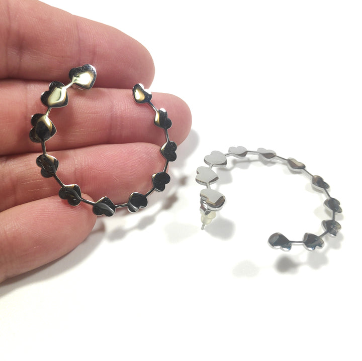 EARRINGS 316 L Surgical steel - DART