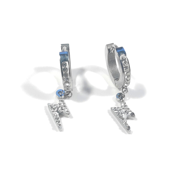 EARRINGS 316 L Surgical steel - Lightning