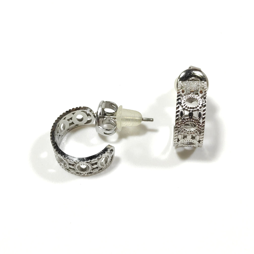 EARRINGS 316 L Surgical steel - GRANT