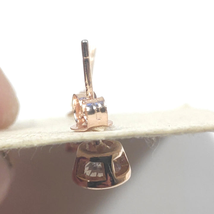 EARRINGS Rose gold plated 925 silver - Light point