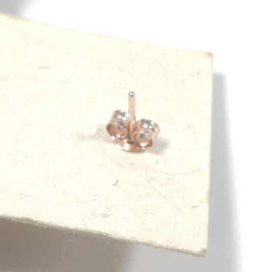 ORECCHINI Argento 925 dorato rosa - Punto Luce – immagine2
