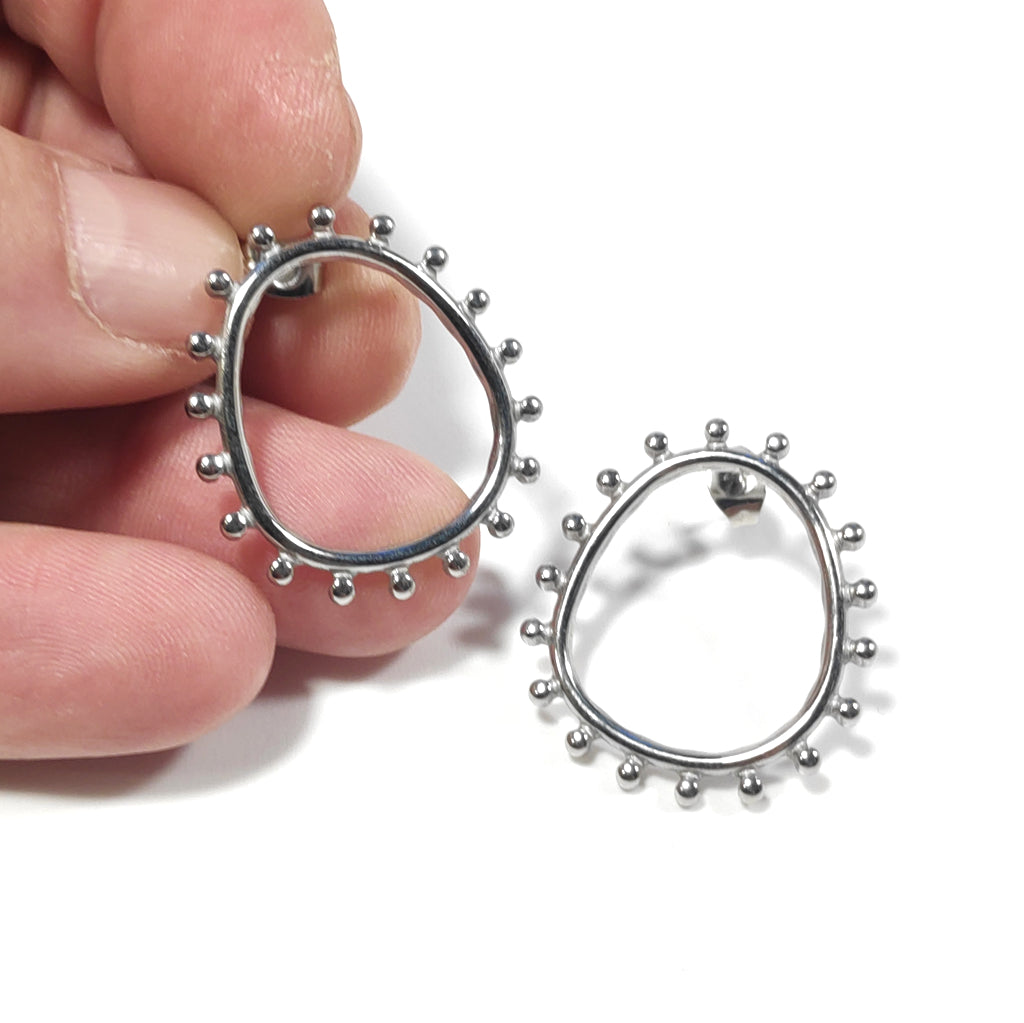 ORECCHINI acciaio 316 L ChirurgicoORECCHINI  | Cerchio