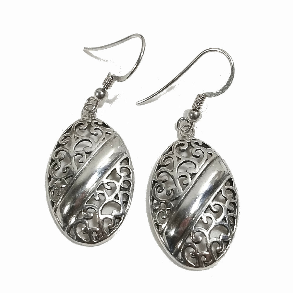 ORECCHINI etnici argento 925 artigianali - GINGAJI