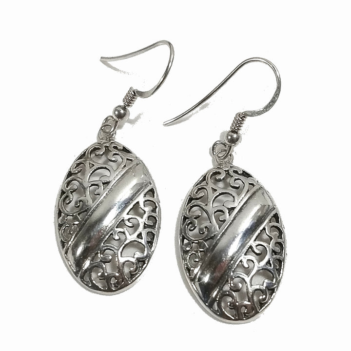 ORECCHINI etnici argento 925 artigianali - GINGAJI