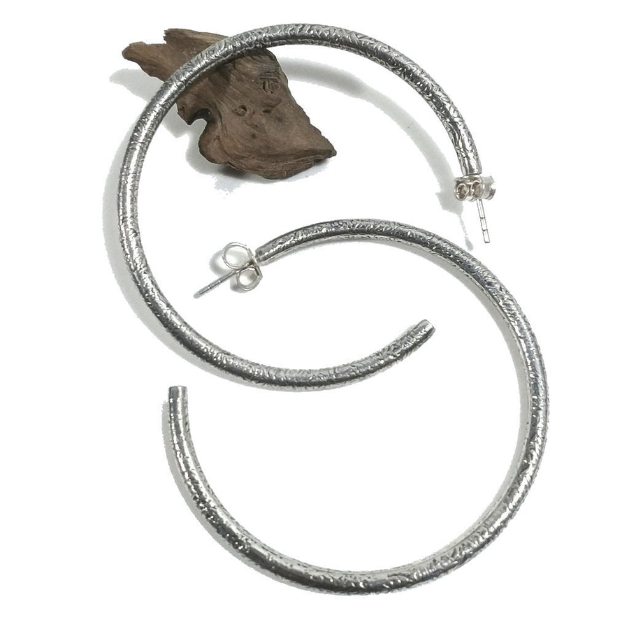 ORECCHINI etnici in argento 925 | Orecchini cerchio