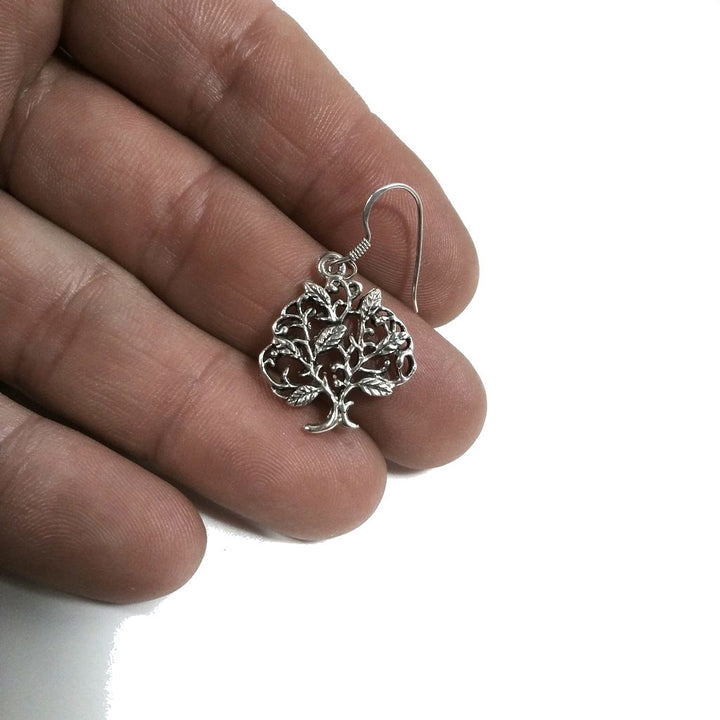 ORECCHINI etnici in argento 925 ALBERO DELLA VITA | Orecchini in argento