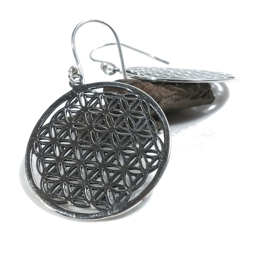 ORECCHINI in argento 925 ORECCHINI artigianali | Fiore della Vita