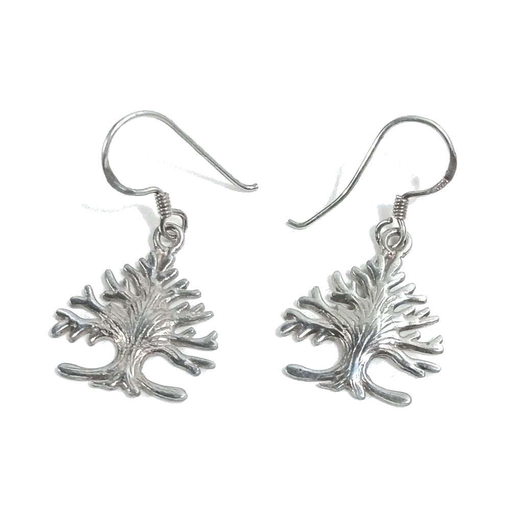 ORECCHINI etnici in argento 925 ALBERO DELLA VITA | Orecchini in argento